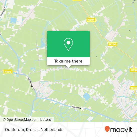 Oosterom, Drs L L map