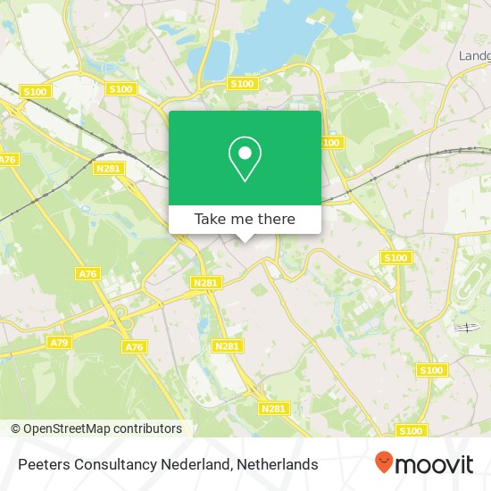 Peeters Consultancy Nederland map