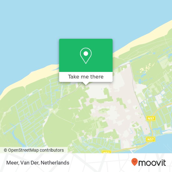 Meer, Van Der map