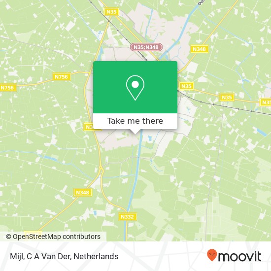 Mijl, C A Van Der map