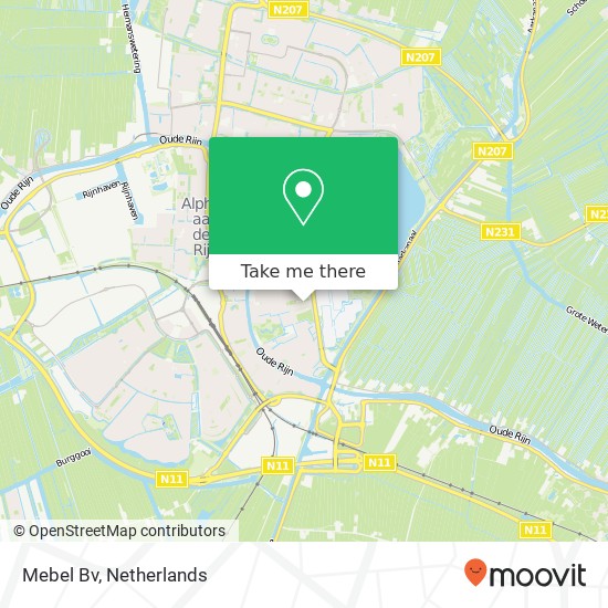 Mebel Bv map