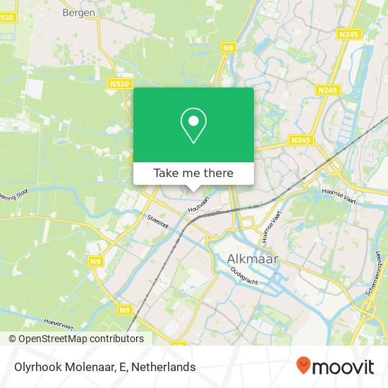 Olyrhook Molenaar, E map