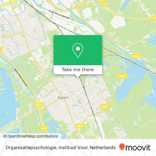 Organisatiepsychologie, Instituut Voor map