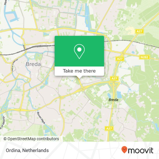 Ordina map