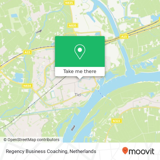 Regency Business Coaching map