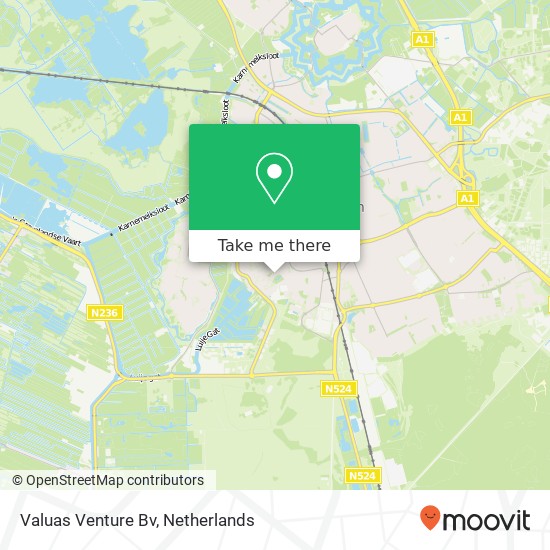 Valuas Venture Bv map