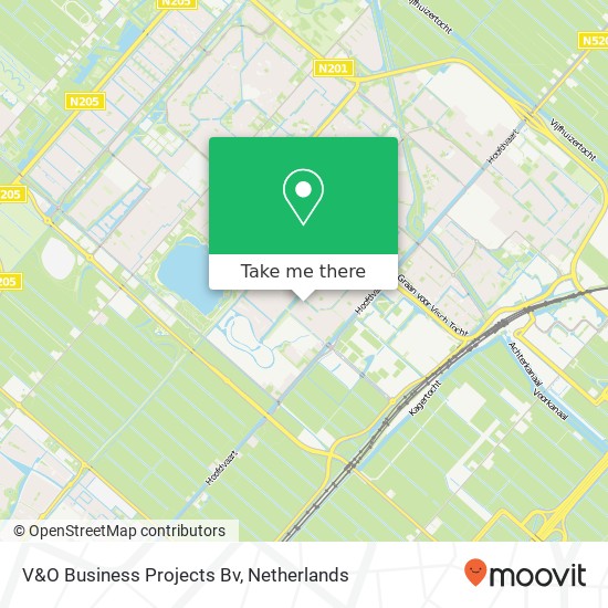 V&O Business Projects Bv map