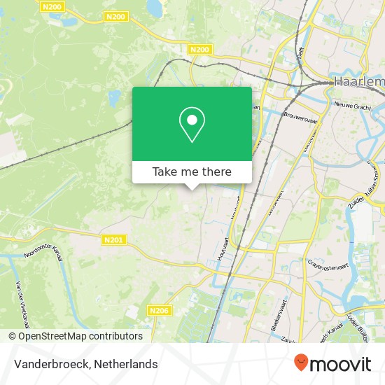 Vanderbroeck map