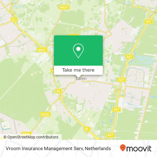 Vroom Insurance Management Serv map