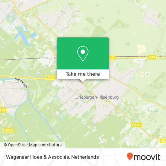 Wagenaar Hoes & Associés Karte