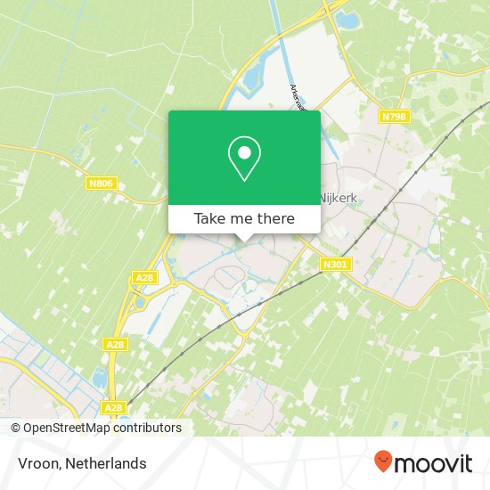 Vroon map