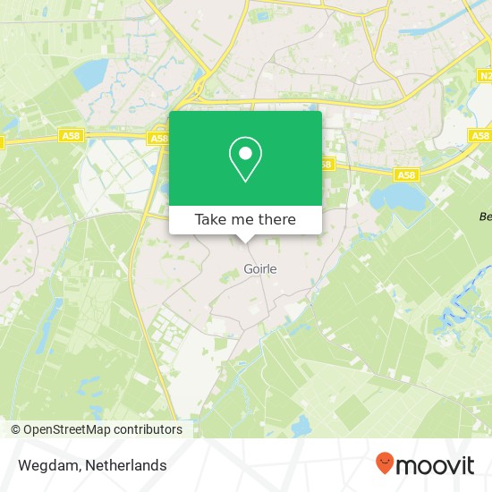 Wegdam map