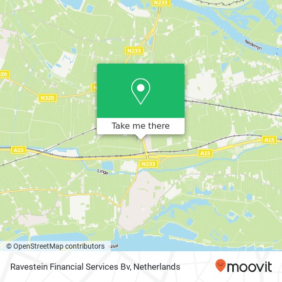 Ravestein Financial Services Bv map