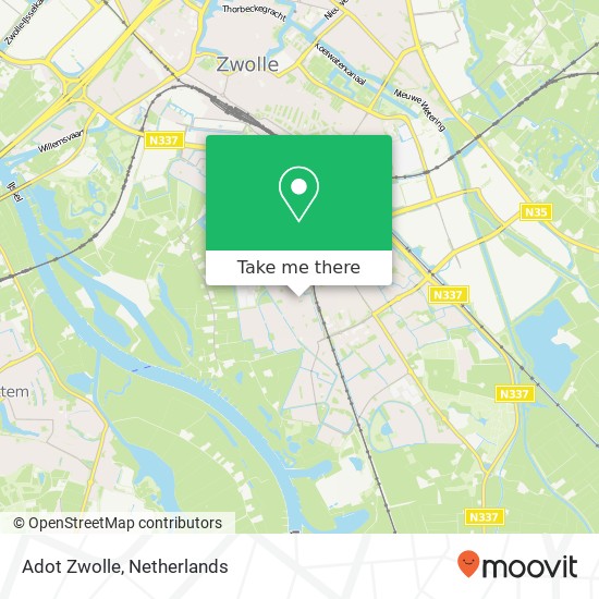 Adot Zwolle map