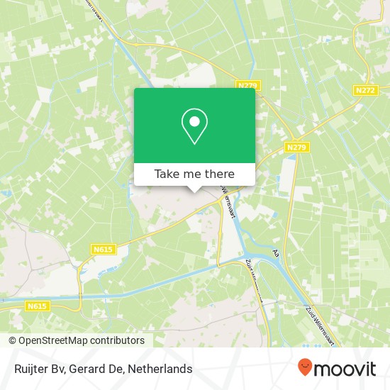 Ruijter Bv, Gerard De map