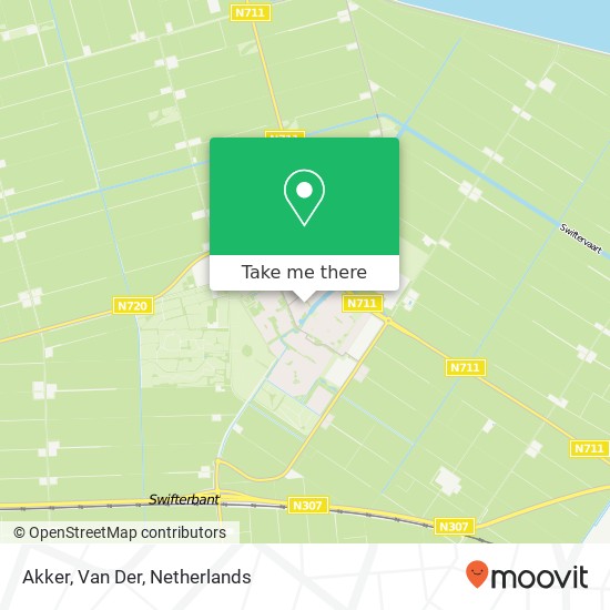 Akker, Van Der map