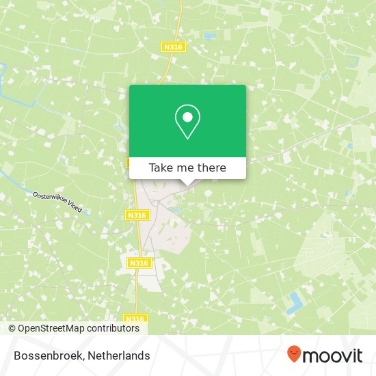 Bossenbroek map