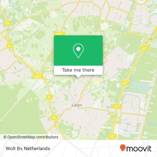 Wolt Bv map