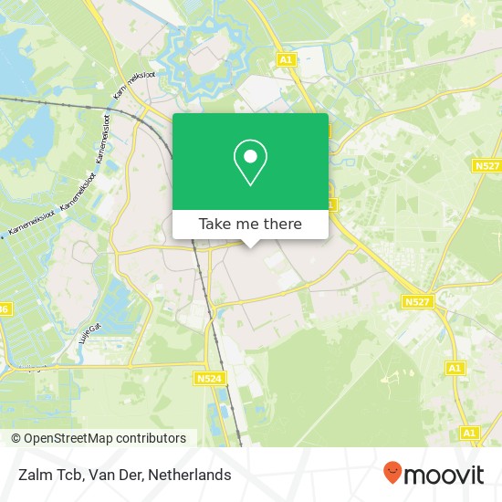 Zalm Tcb, Van Der map