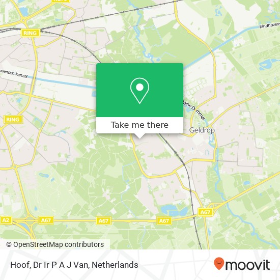 Hoof, Dr Ir P A J Van map