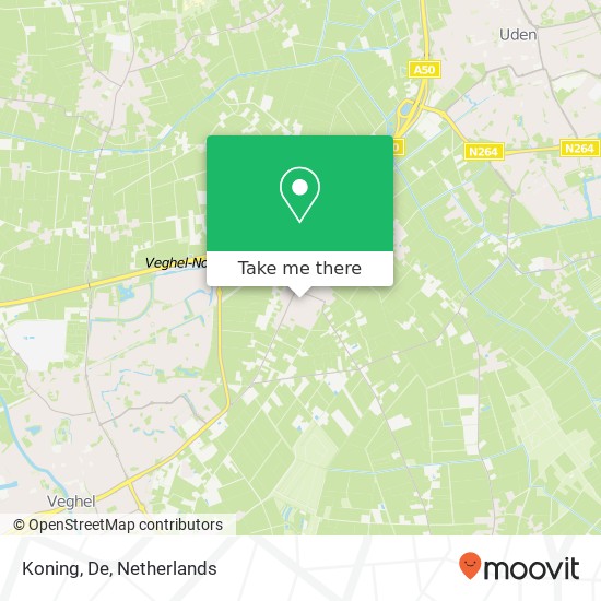 Koning, De map