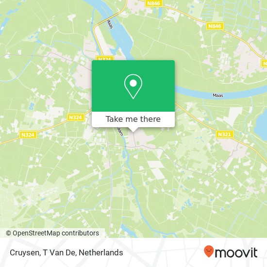 Cruysen, T Van De map