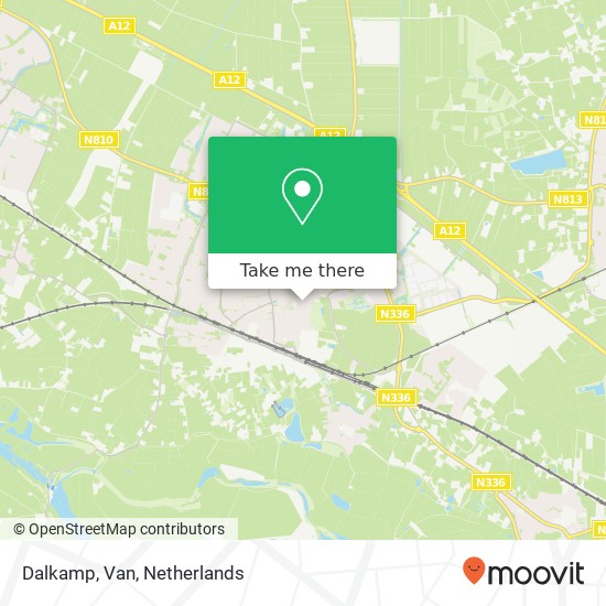 Dalkamp, Van map