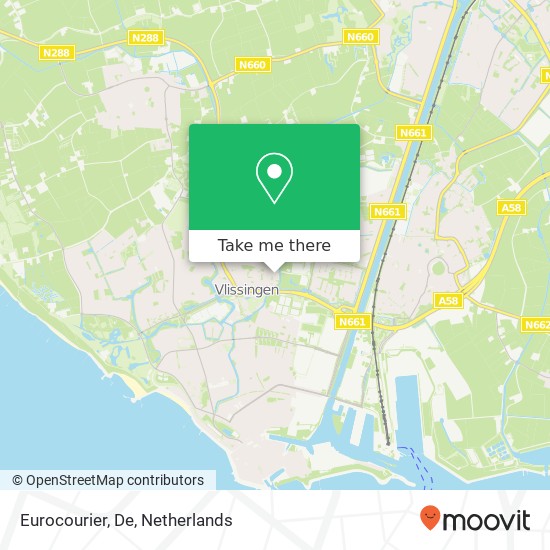 Eurocourier, De map