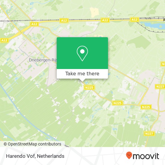 Harendo Vof map