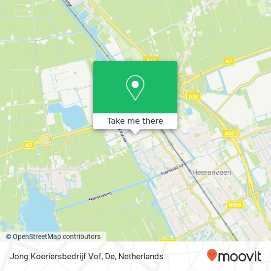 Jong Koeriersbedrijf Vof, De map