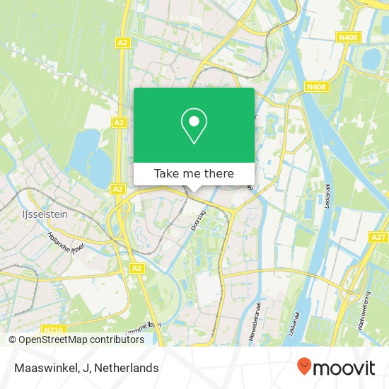 Maaswinkel, J map