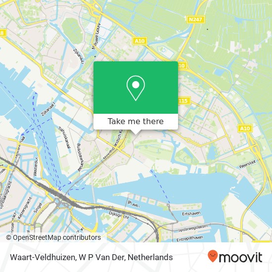 Waart-Veldhuizen, W P Van Der map