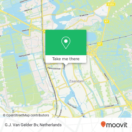 G.J. Van Gelder Bv map