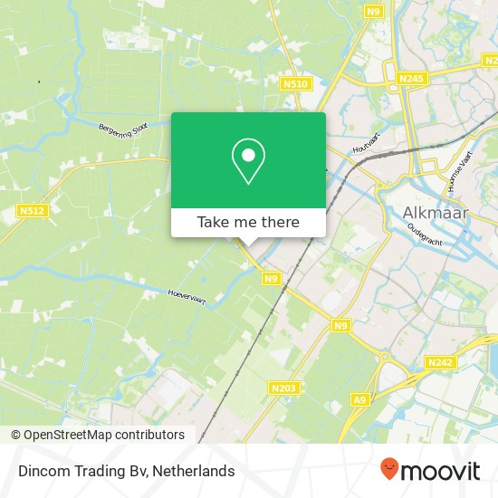 Dincom Trading Bv map