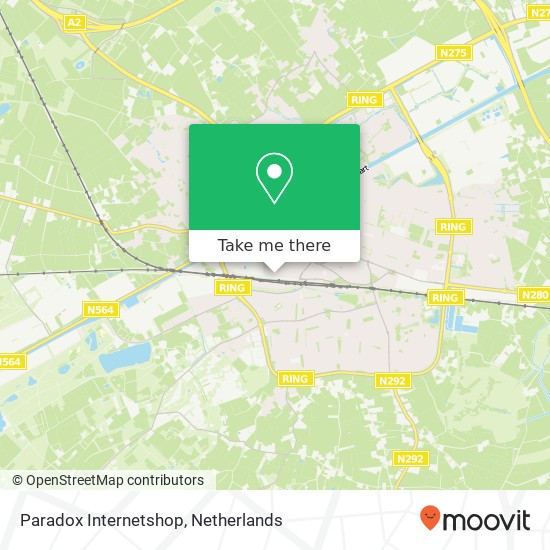 Paradox Internetshop map