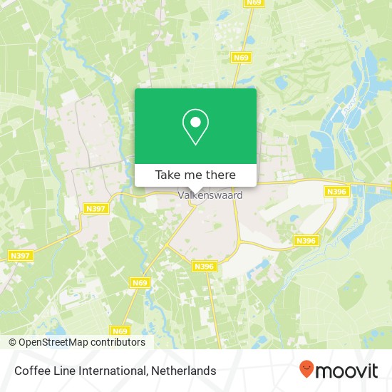 Coffee Line International Karte