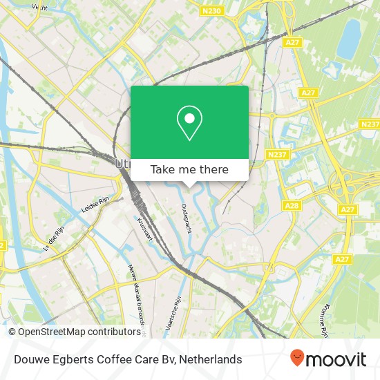 Douwe Egberts Coffee Care Bv map