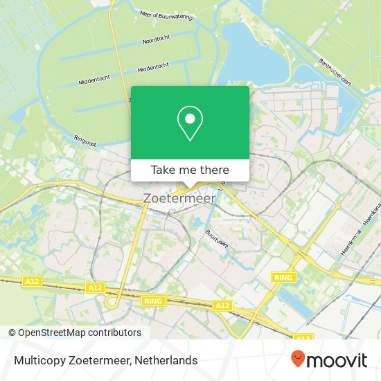 Multicopy Zoetermeer map