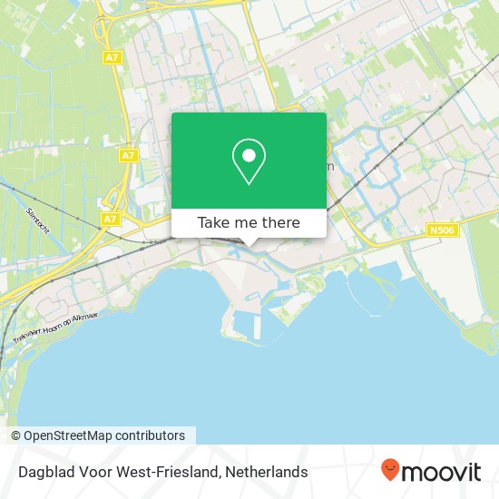 Dagblad Voor West-Friesland Karte