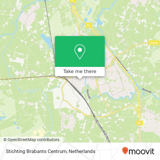 Stichting Brabants Centrum map