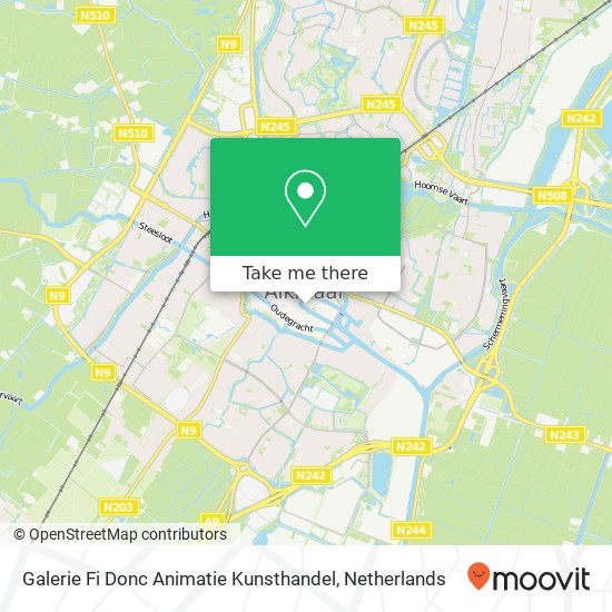 Galerie Fi Donc Animatie Kunsthandel map