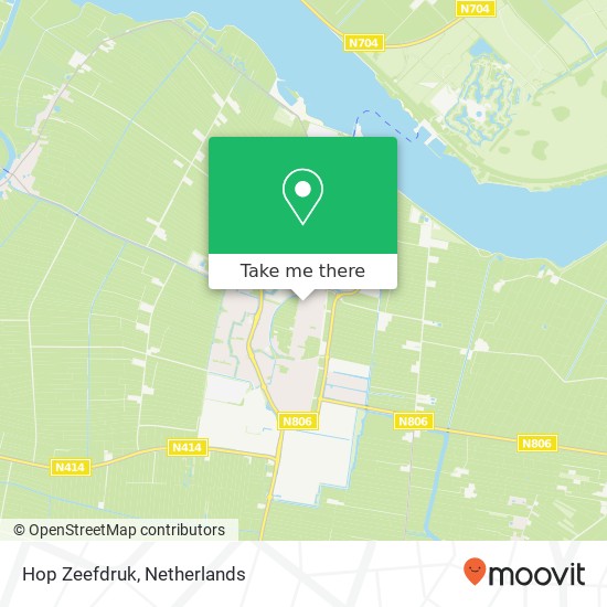 Hop Zeefdruk map