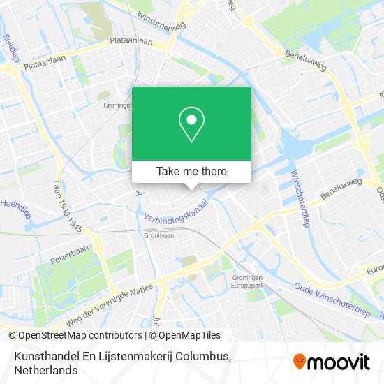 Kunsthandel En Lijstenmakerij Columbus map