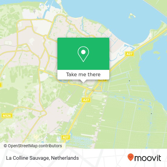 La Colline Sauvage map