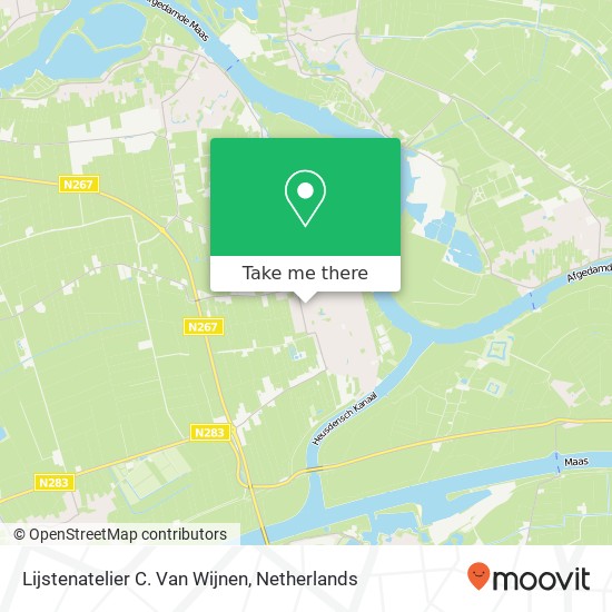 Lijstenatelier C. Van Wijnen map