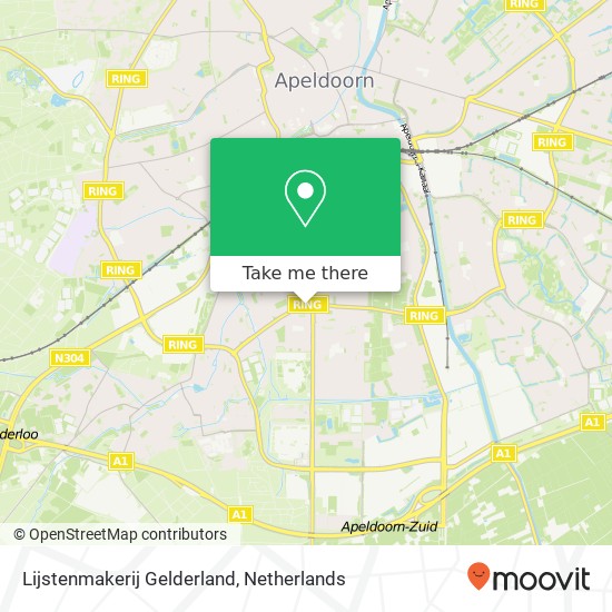 Lijstenmakerij Gelderland Karte