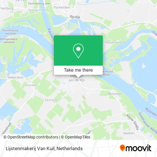 Lijstenmakerij Van Kuil map