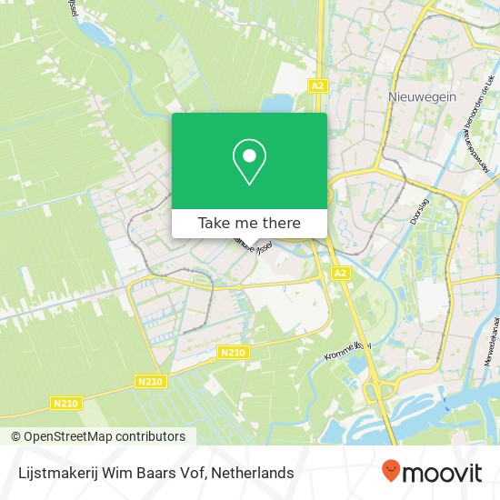 Lijstmakerij Wim Baars Vof map