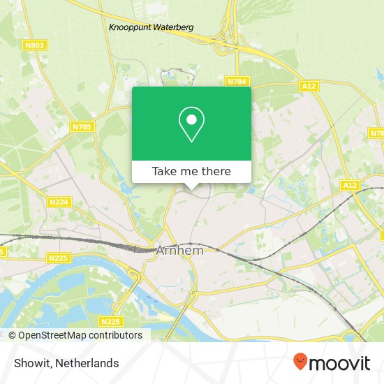 Showit map