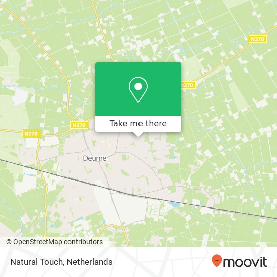 Natural Touch map